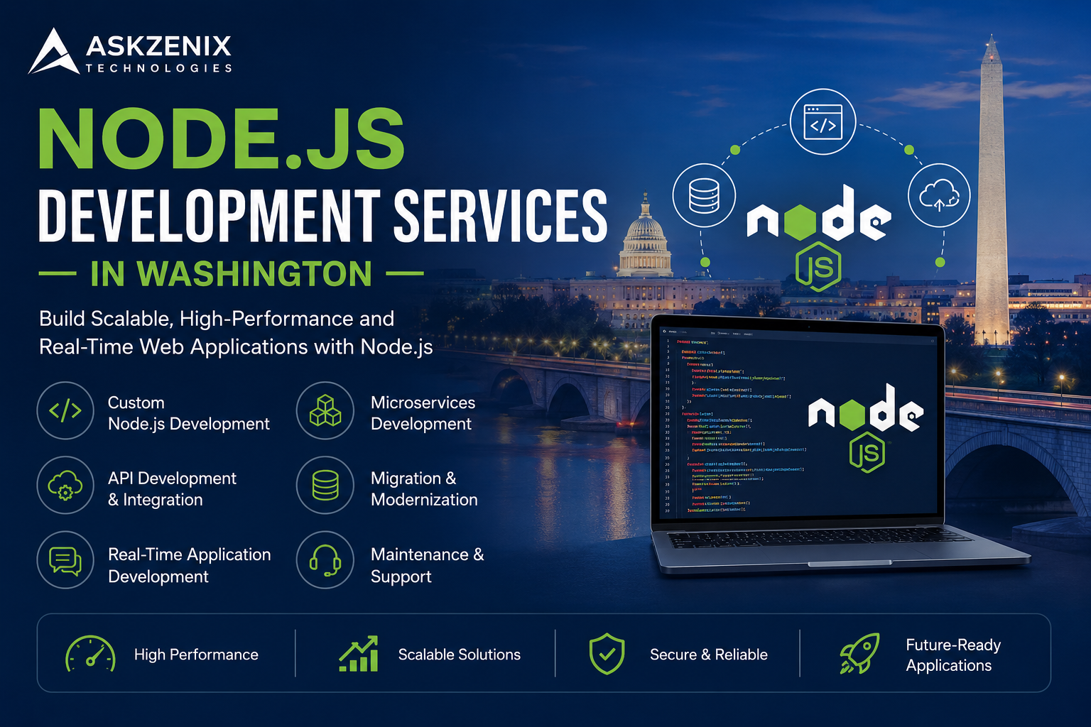 Node.js Development Services in Washington