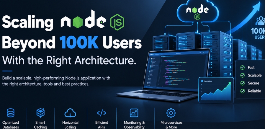 Scaling Node.js Beyond the First 100K Users Architecture Decisions That Matter