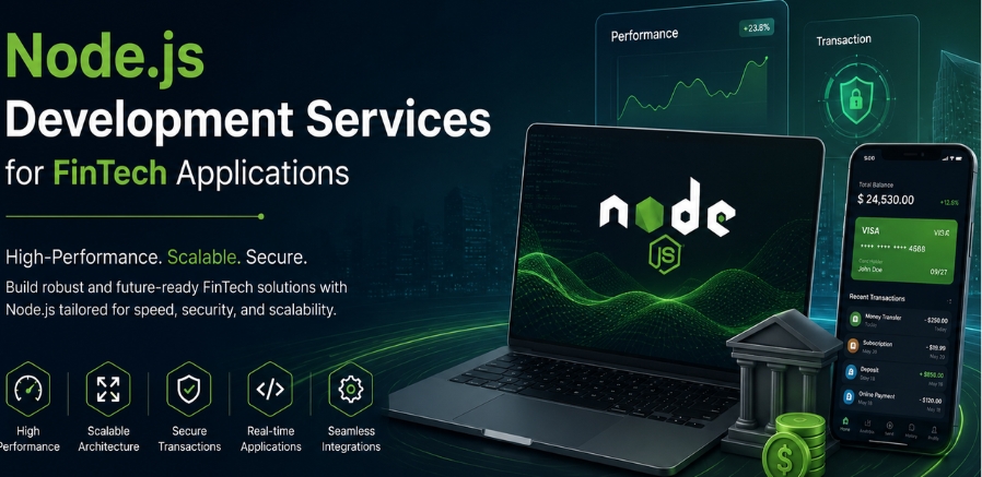 Node.js Development Services for FinTech Applications