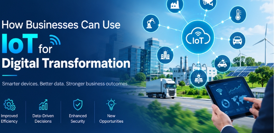 How Businesses Can Use IoT for Digital Transformation