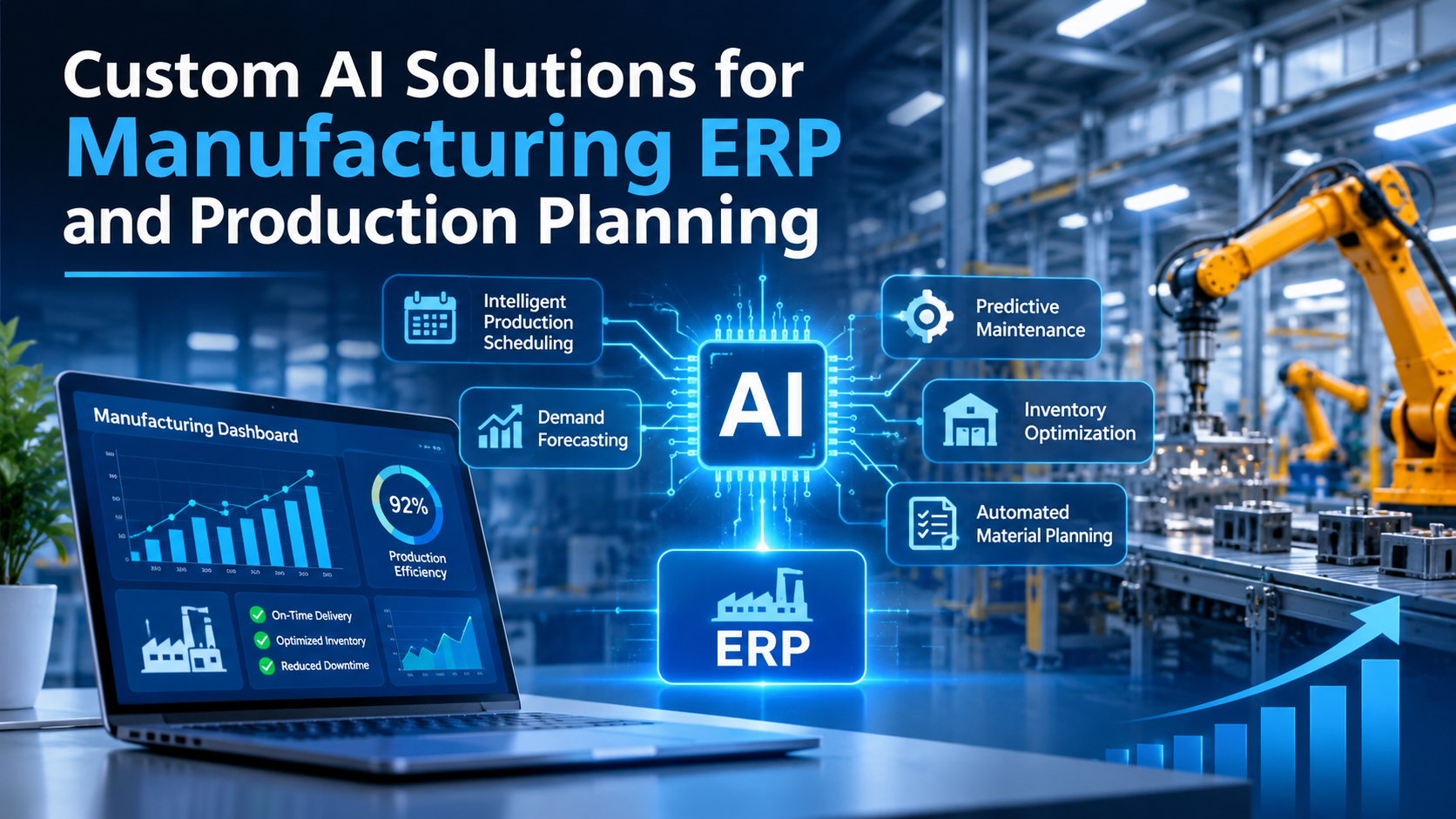 Custom AI Solutions for Manufacturing ERP and Production Planning