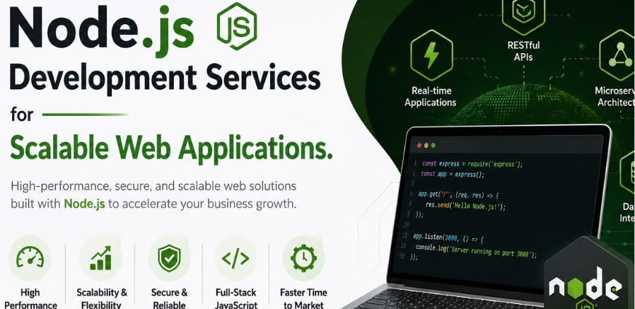 Why Businesses Choose Node.js Development Services for Scalable Web Applications